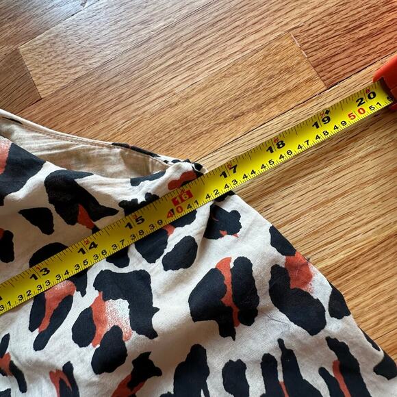URBAN OUTFITTERS x Romper Short Sexy Animal Print Ruffled Size M - Picture 5 of 6